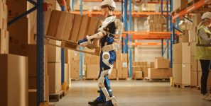 global trade gather exosuit warehouse softeon Gather AI